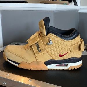 Nike Air Victor Cruz Camel Color Dance to Greatness Sneakers